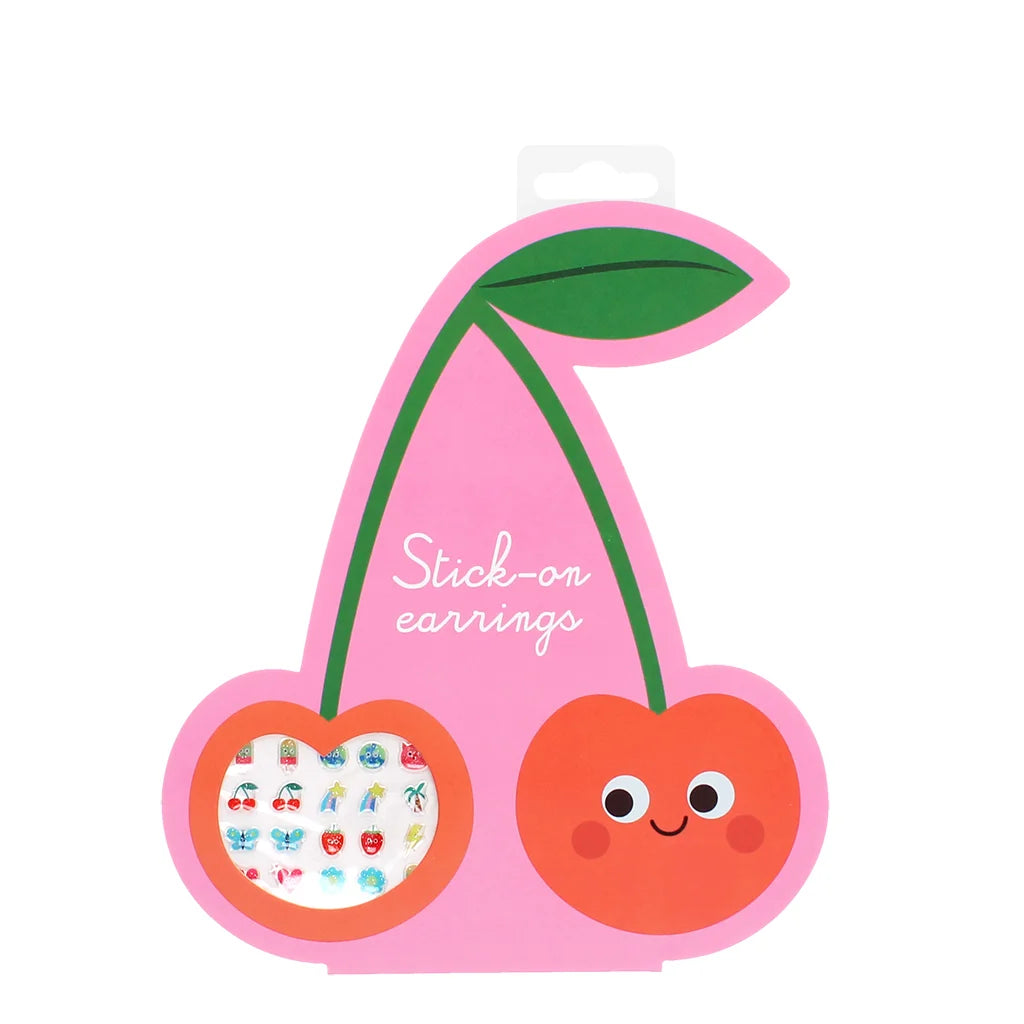 Øreringeklistermærker - Cherry