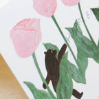 Fødselsdagskort – Tulipaner af Necktie