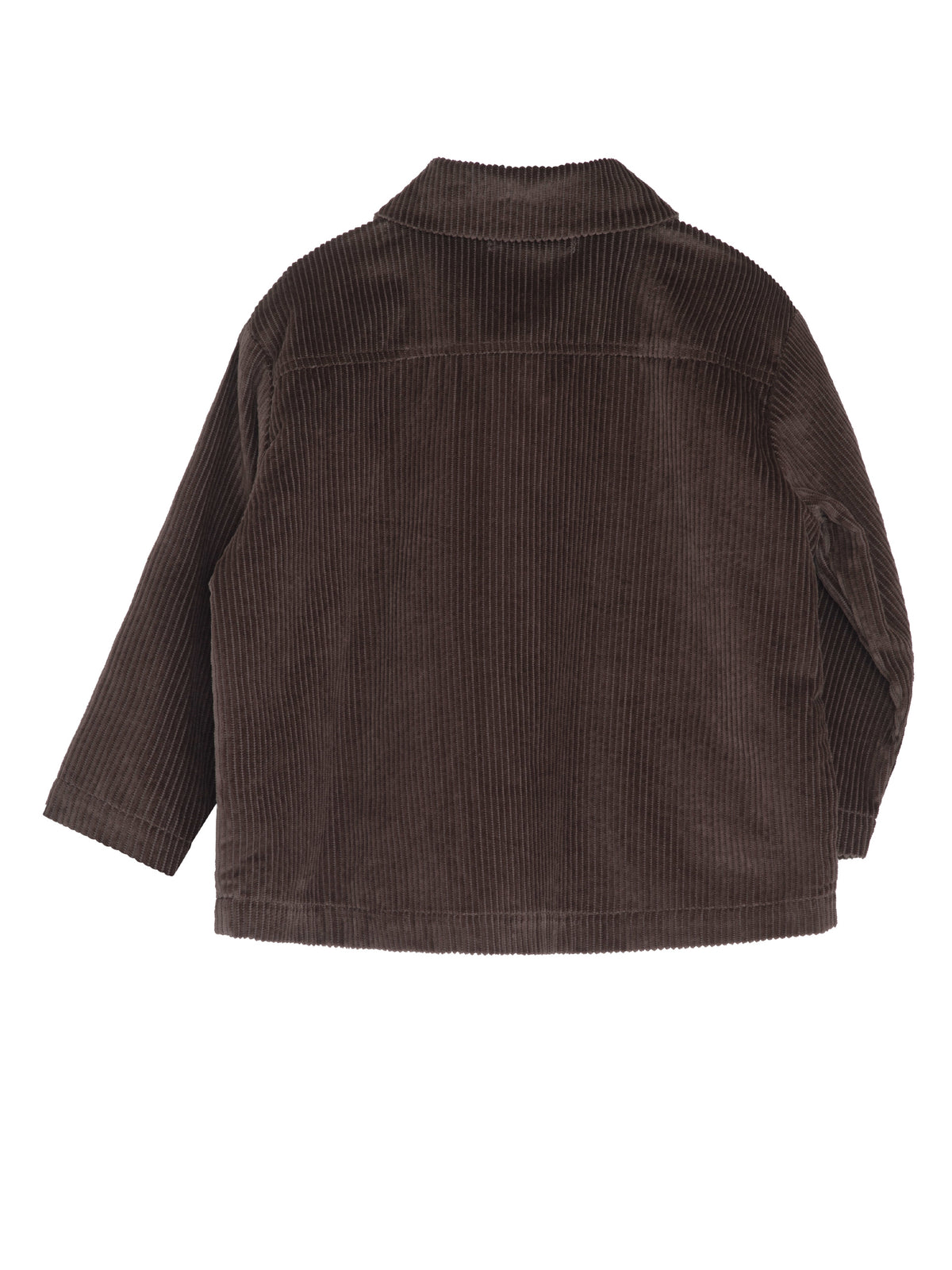 Serendipity loose jacket fløjl - Earth Brown