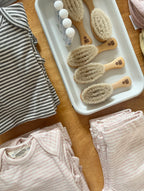 Serendipity baby body - Orchid/Offwhite