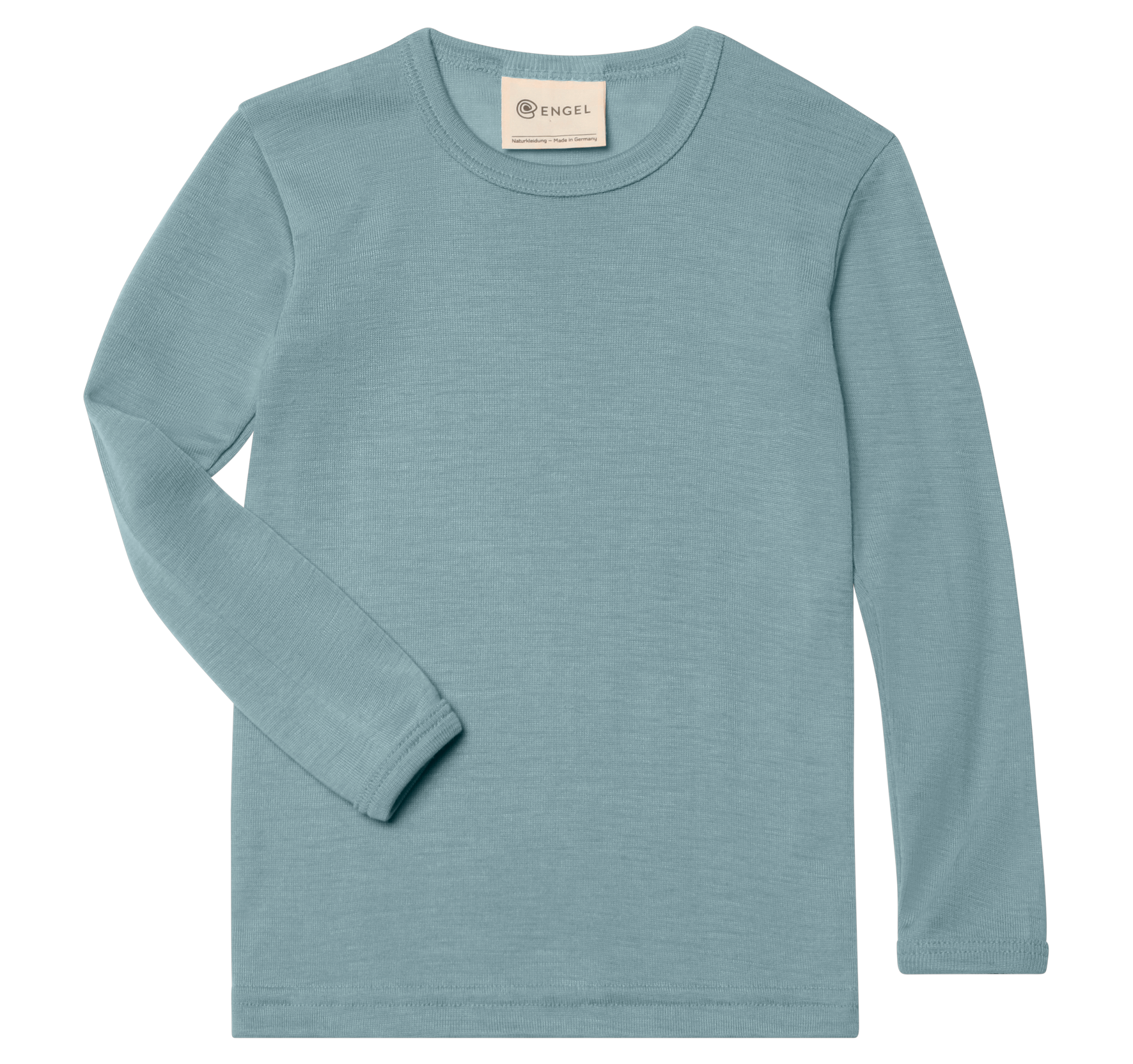 Langærmet bluse - Mountain Blue