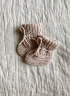 Alpha cashmere shoes - Powder