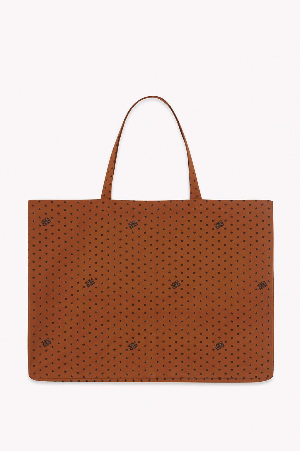 Cabas stor - Vintage brown