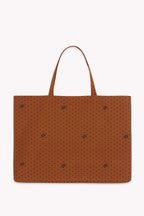 Cabas stor - Vintage brown