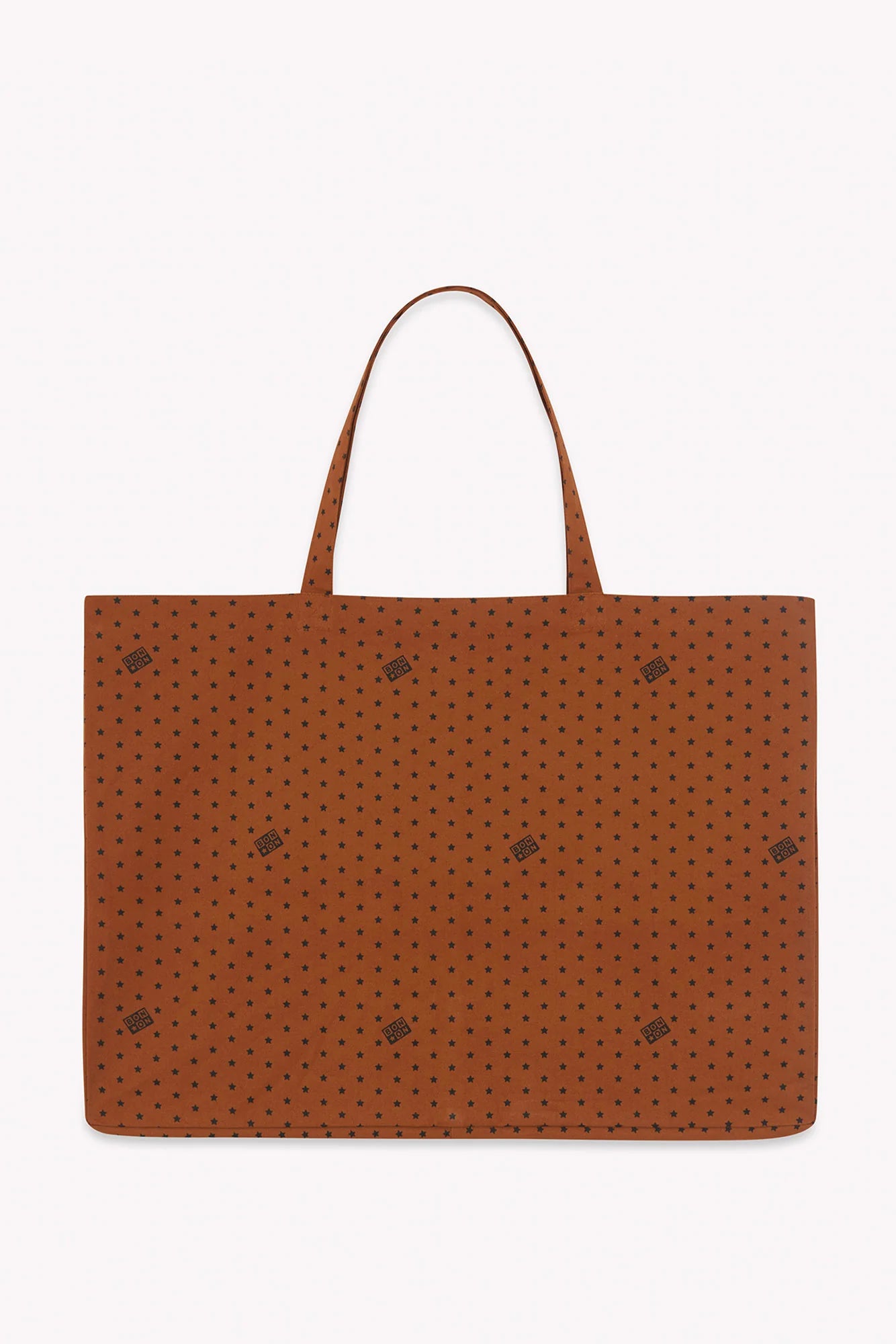 Cabas stor - Vintage brown