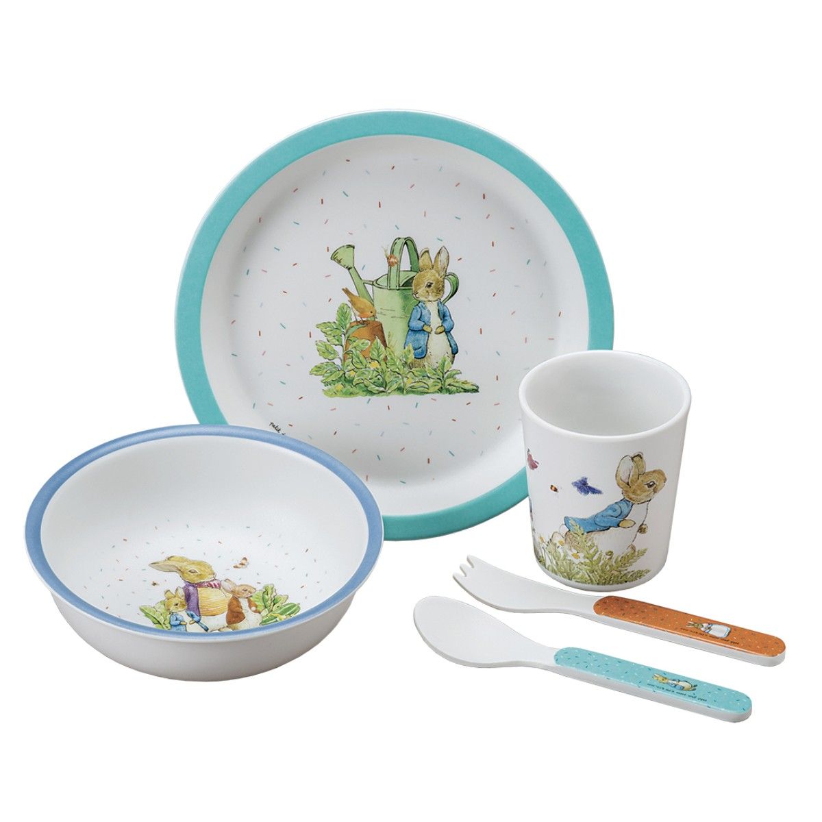Peter Kanin service sæt - Blå