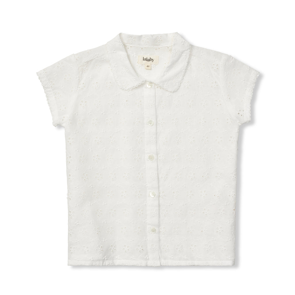Barbara shirt - Broderie anglaise