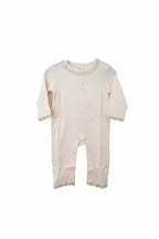 Baby Pyjamas med broderi - Lyserød