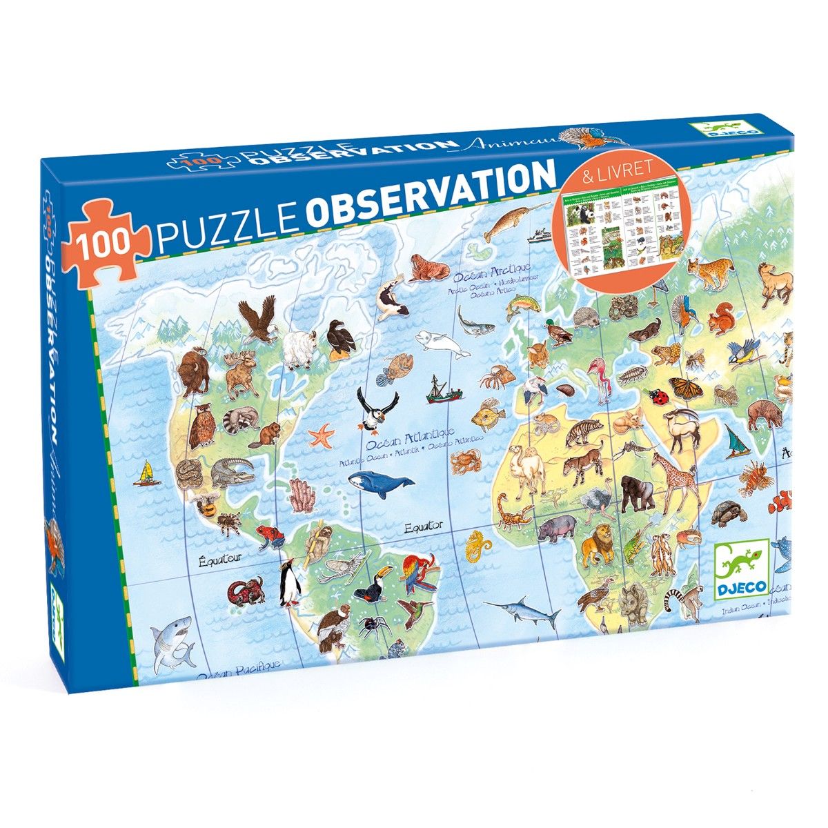 Puslespil - Verdens dyr