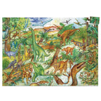 Puslespil - Dinosaur Verden 100 brikker