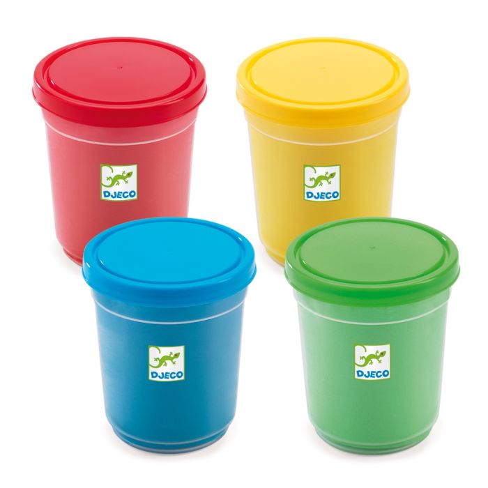 Modellervoks - Rød, grøn, gul & blå