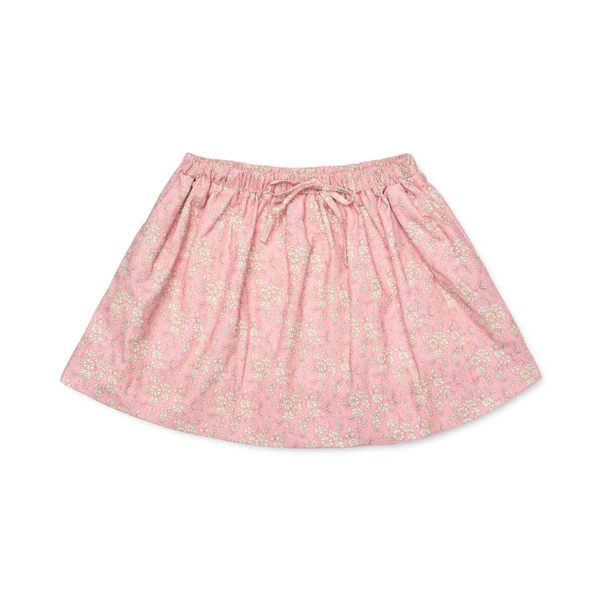 Lalaby Dagmar skirt - Pink flower cord