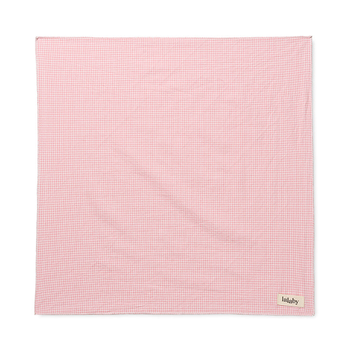 Eddie scarf - Tiny check pink