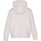 Fleece hættetrøje - Rose Powder/ Mocca