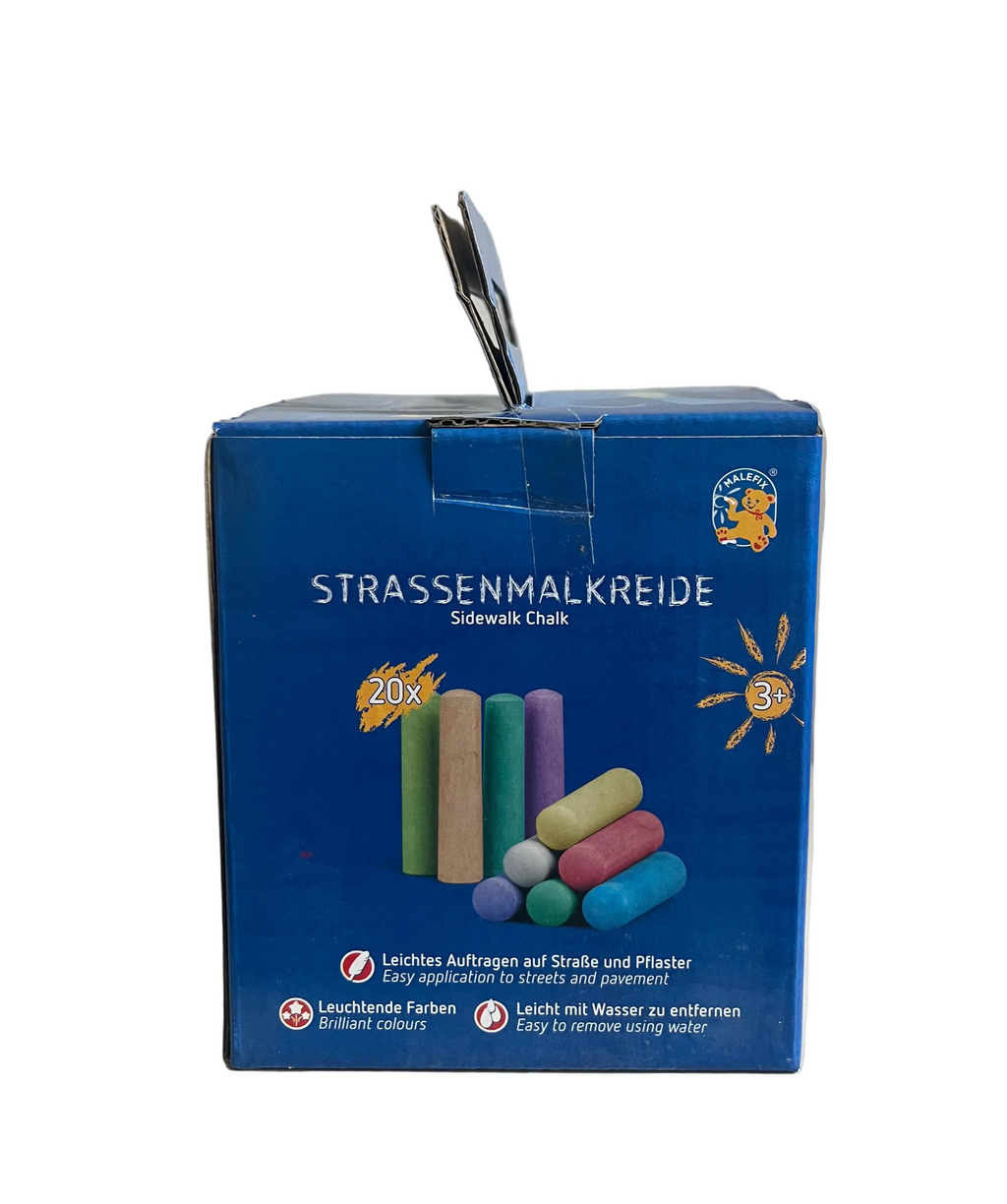 Gadekridt pakke med 20 stk