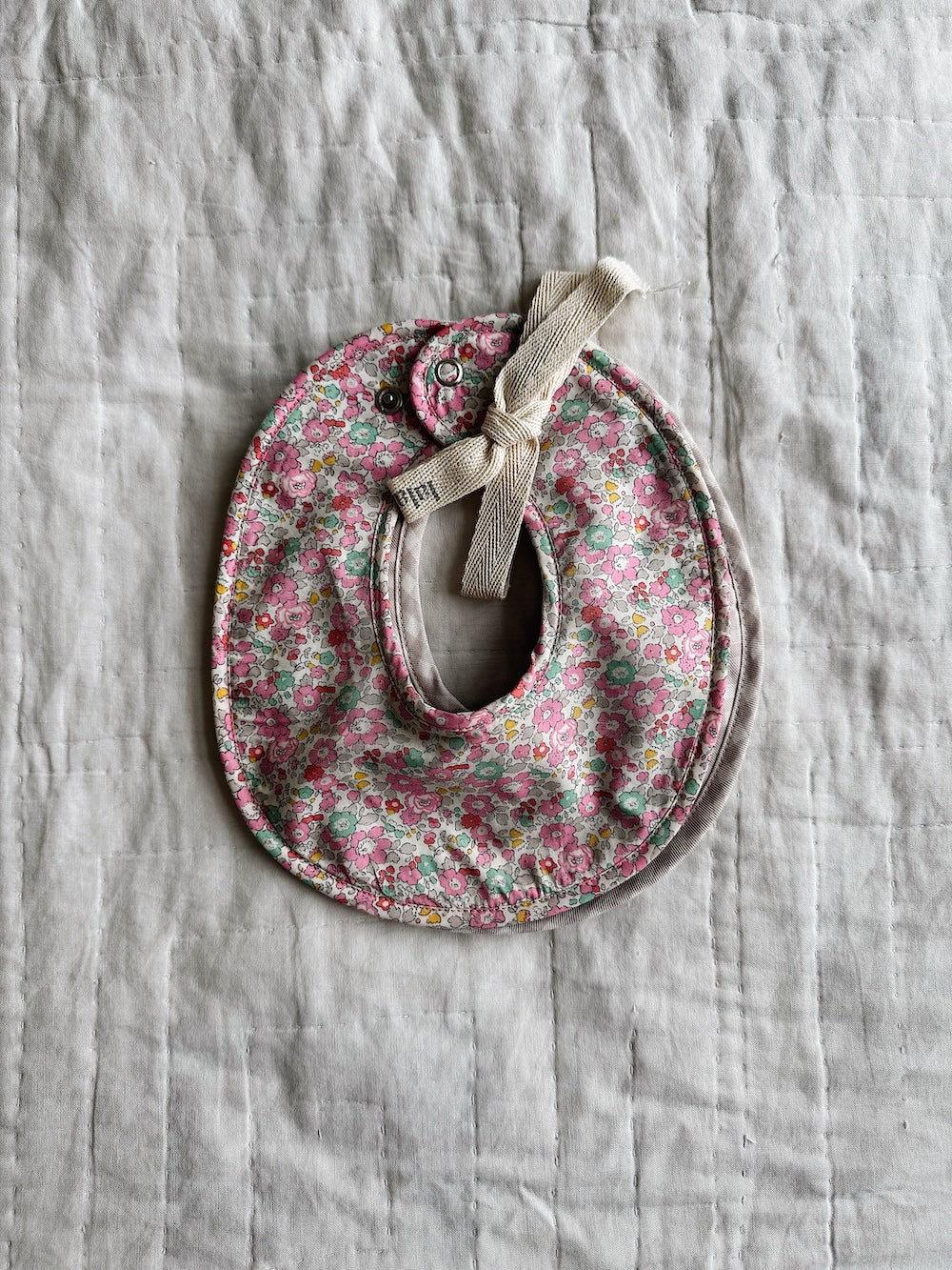 Bibi bibs 2-pack - Pink betsy