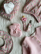 Pacifier clip - Pink betsy