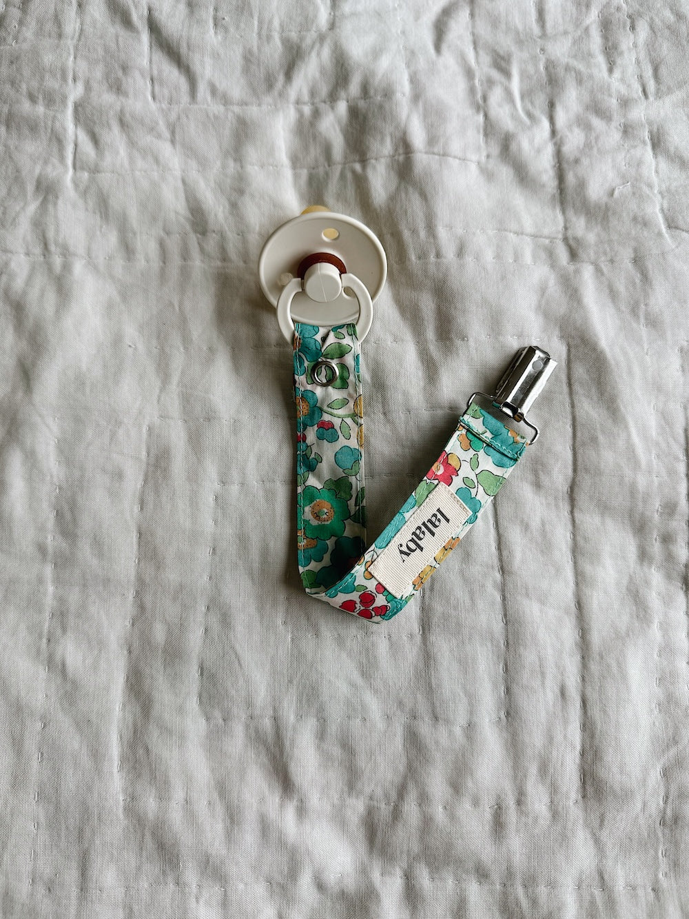 Pacifier clip - Blue betsy