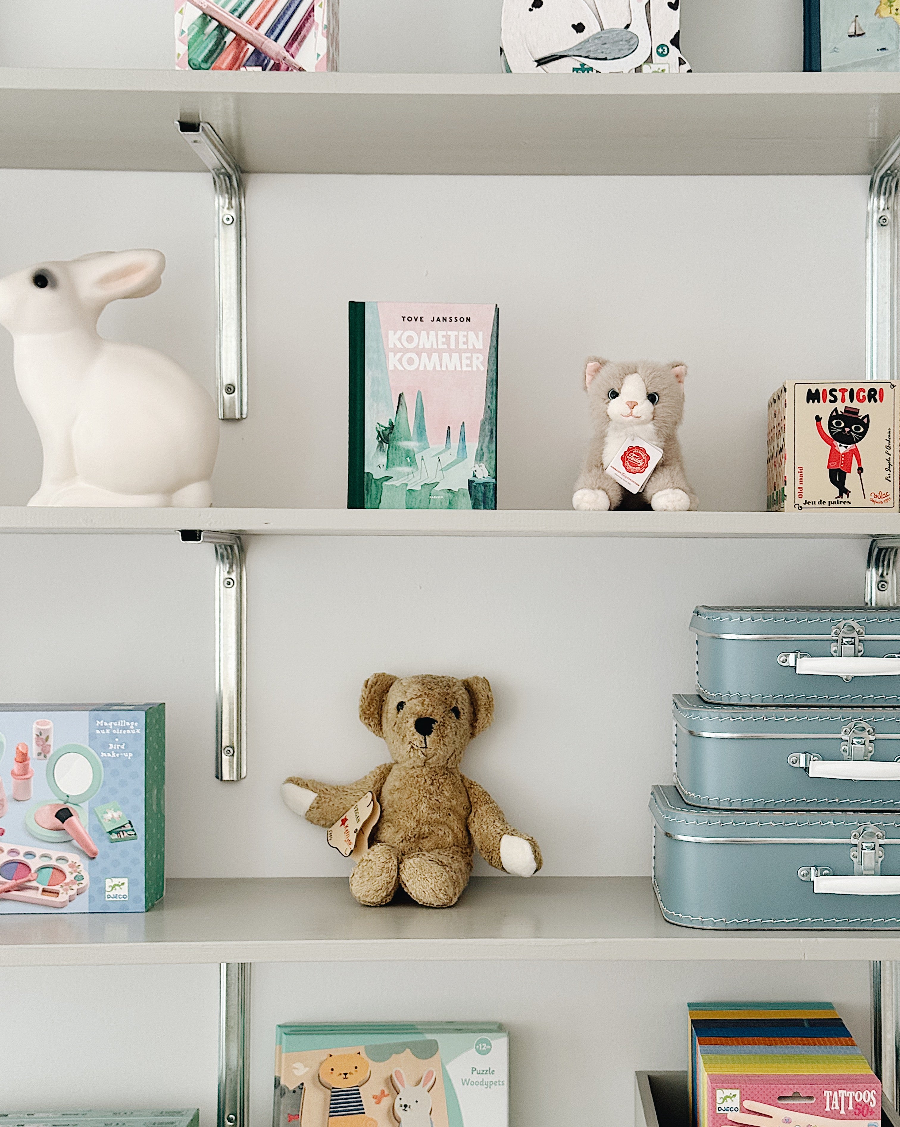 Lysebrun Bamse - 30 cm