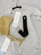 Serendipity baby body - Mist/Offwhite