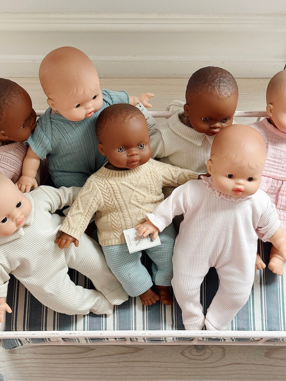 Baby dukke med stofkrop - Gaspard