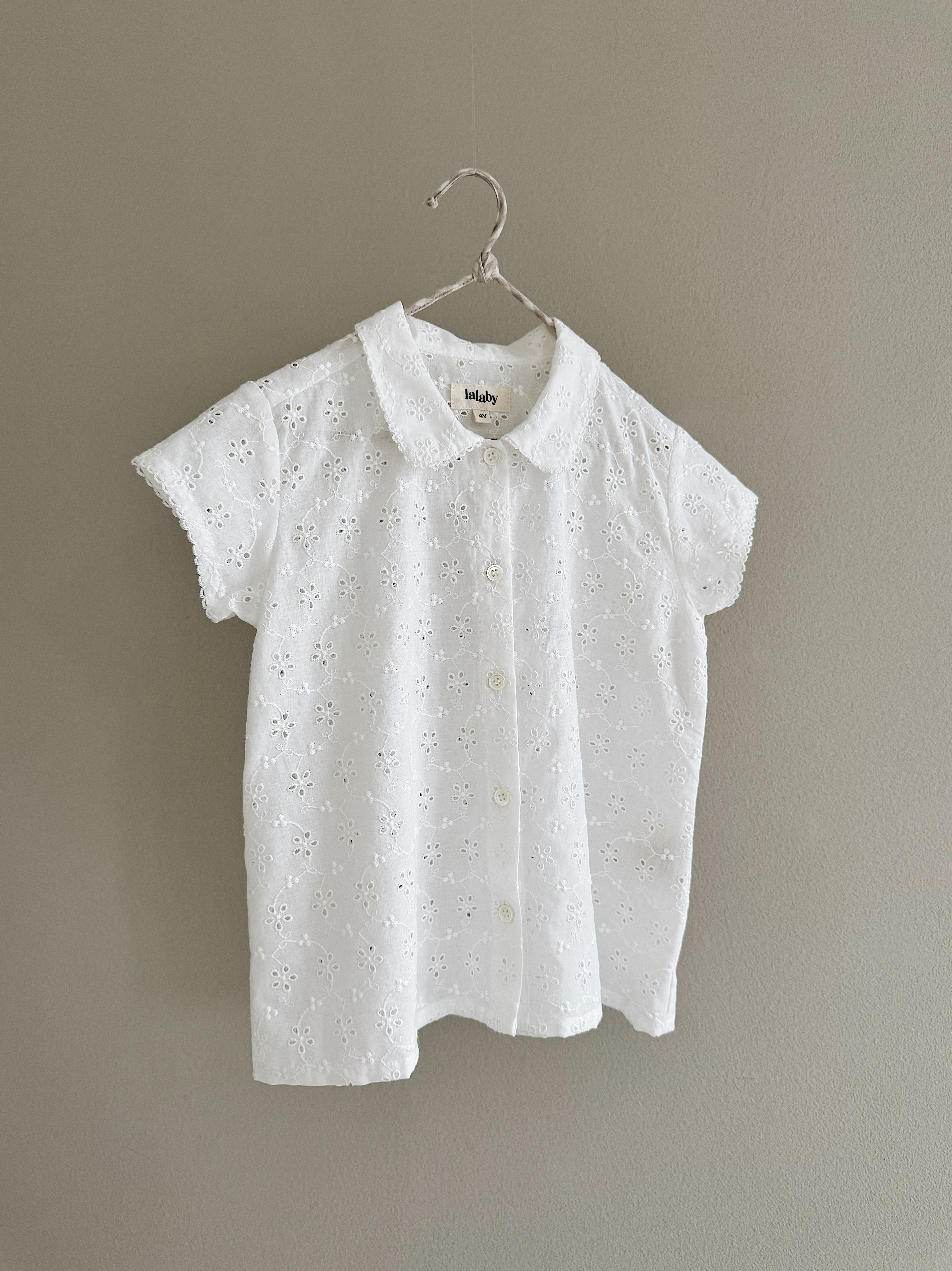 Barbara shirt - Broderie anglaise