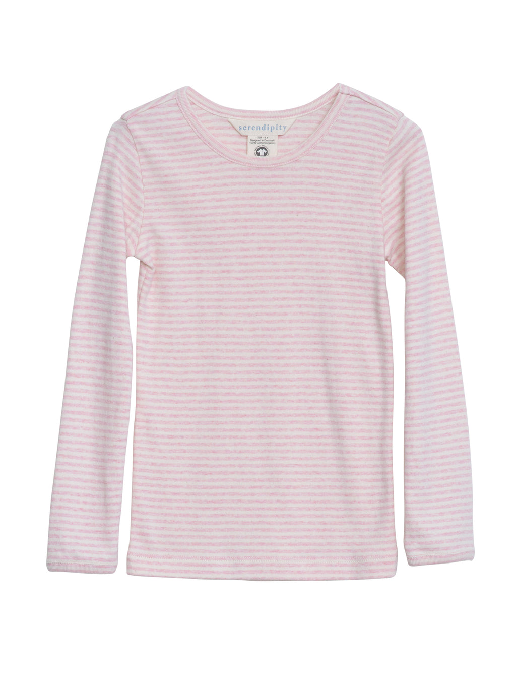 Langærmet t-shirt Rosebud/offwhite