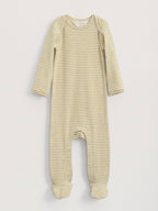 Serendipity Baby Stribet Dragt - Chamomille/offwhite