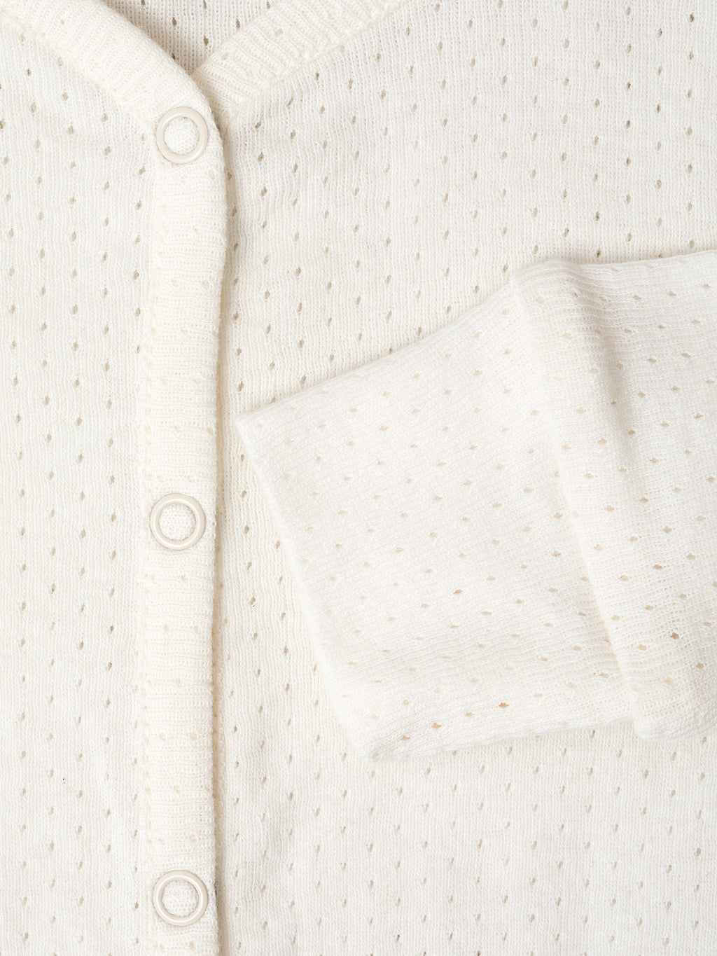 Serendipity pointelle suit - Offwhite
