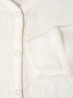 Serendipity pointelle suit - Offwhite
