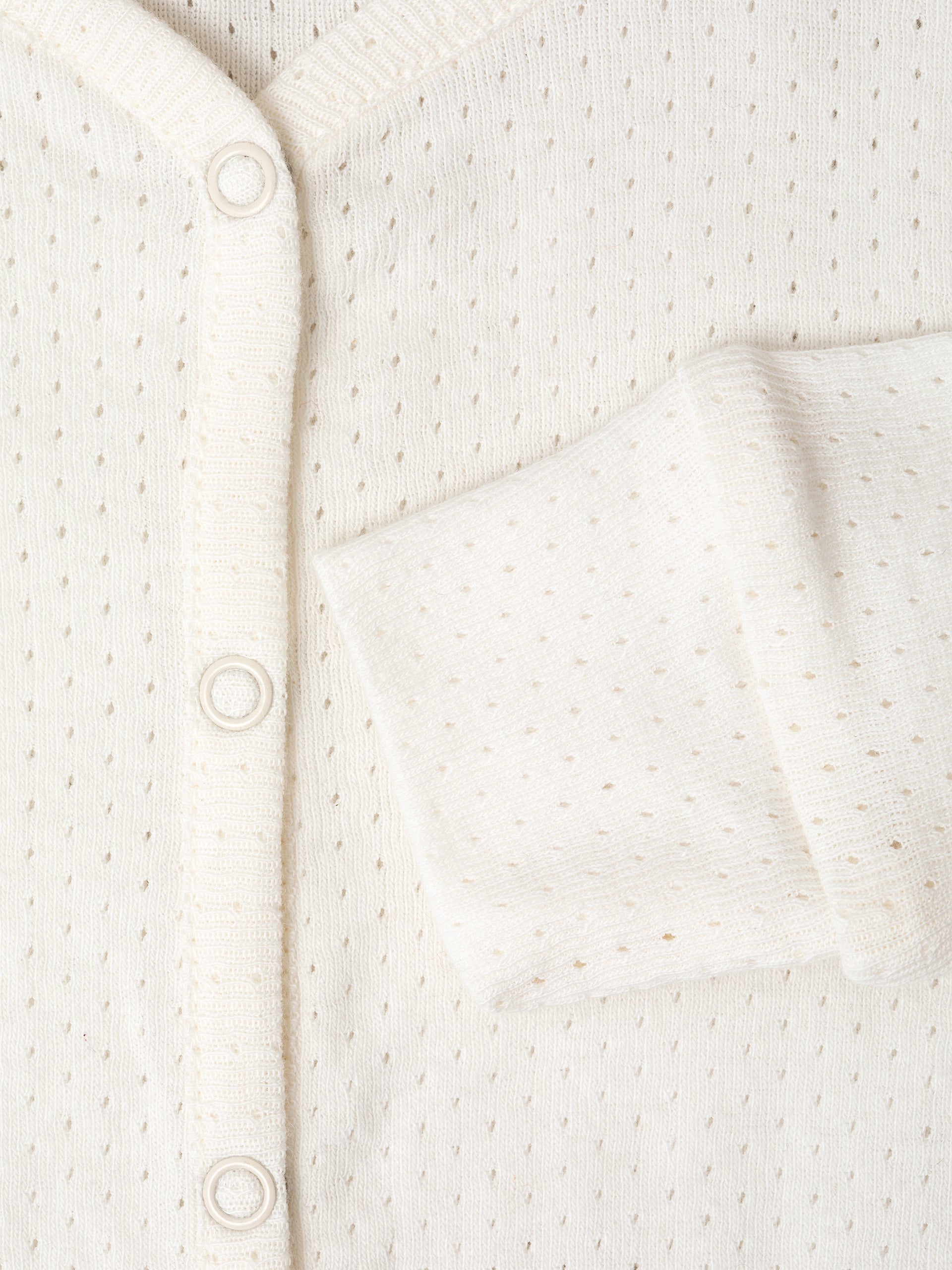 Serendipity pointelle suit - Offwhite