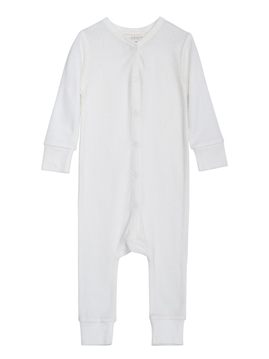 Serendipity pointelle suit - Offwhite