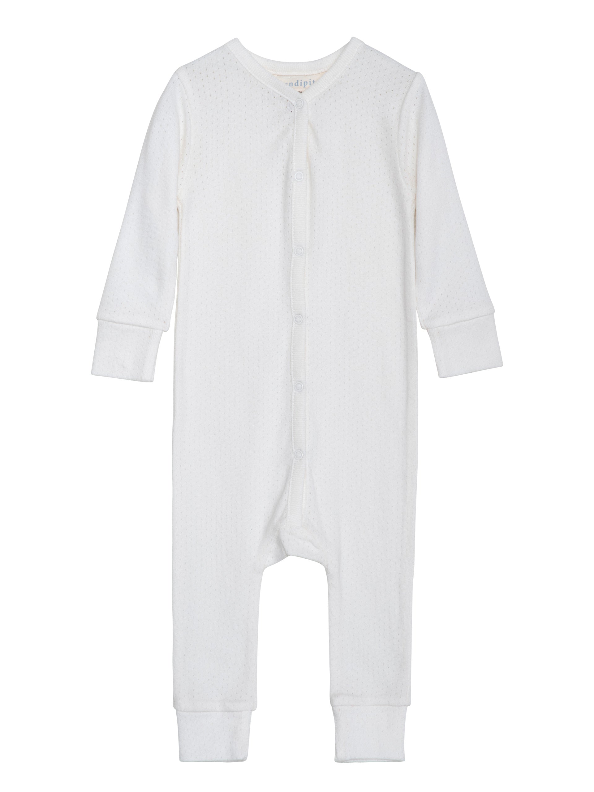 Serendipity pointelle suit - Offwhite