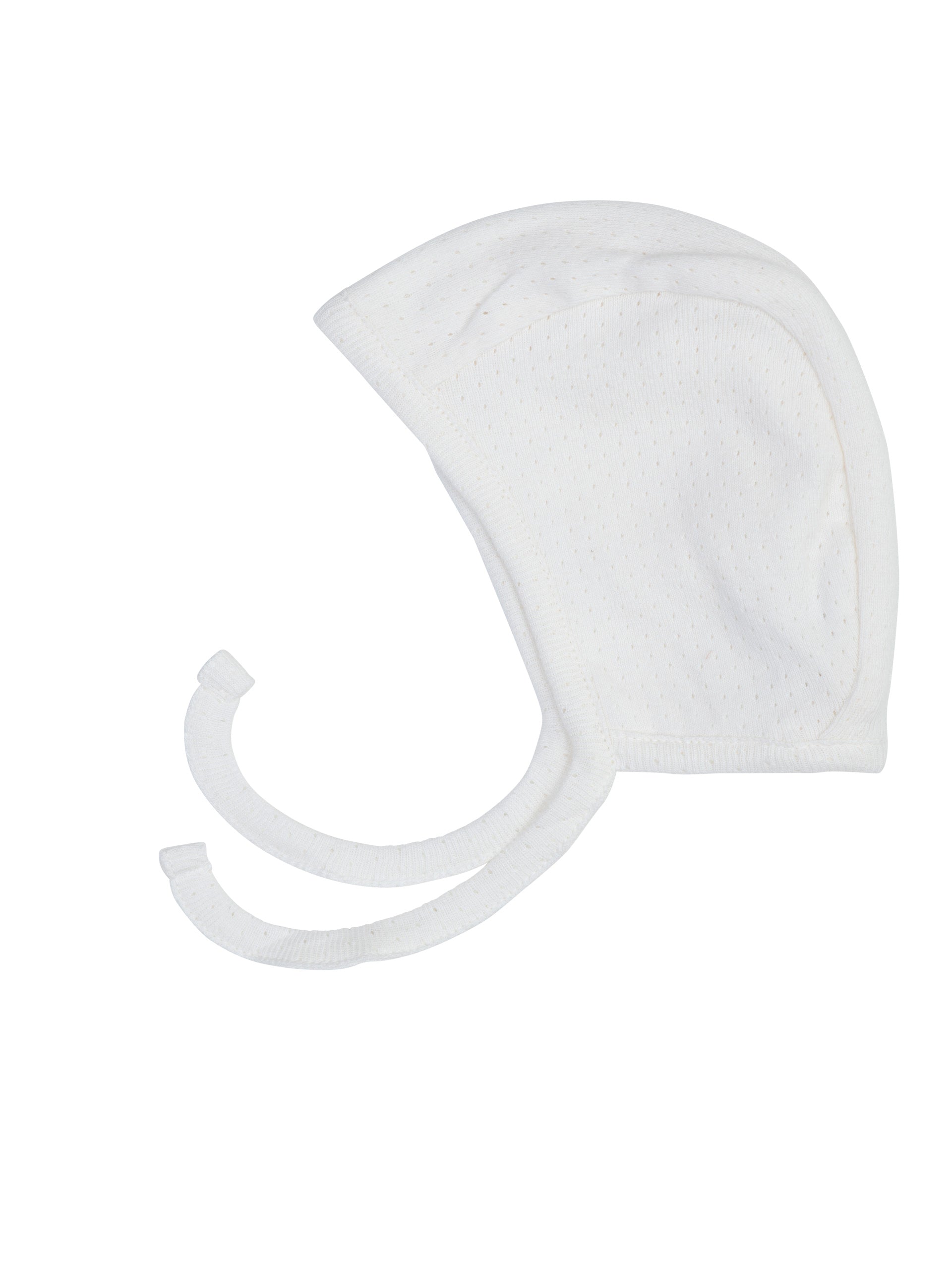 Baby hat Pointelle - Offwhite