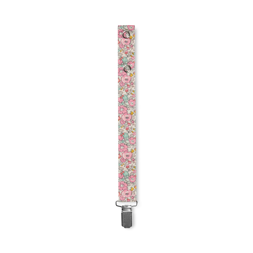 Pacifier clip - Pink betsy