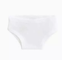 Dukke underbukser - hvid