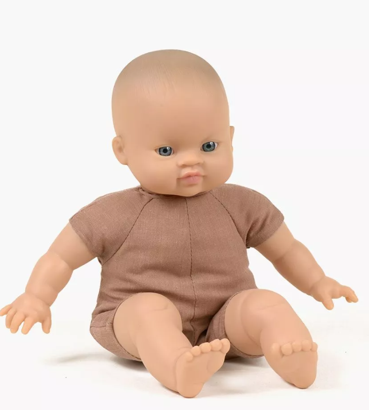 Baby dukke med stofkrop - Maé