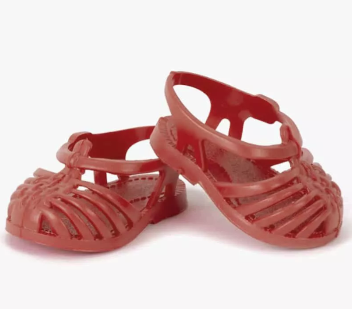 Dukke sandaler - terracotta