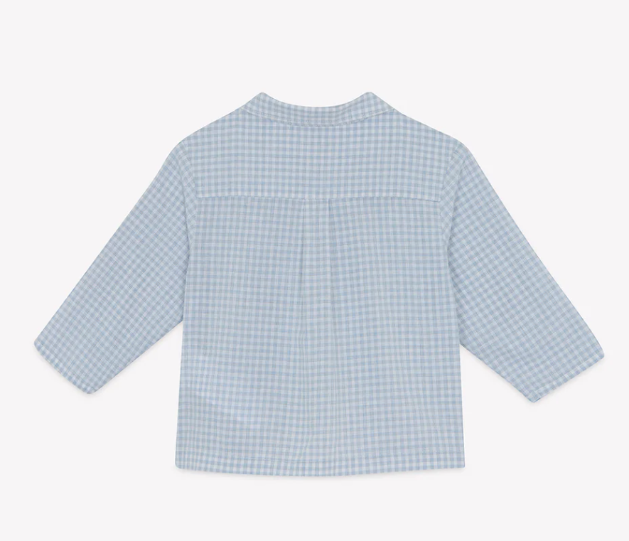 Pan Skjorte - Blå tern