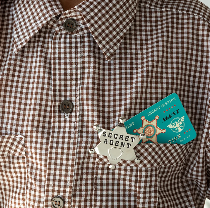 Secret agent skilt
