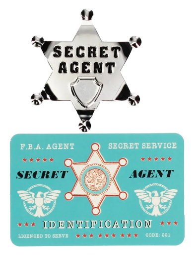 Secret agent skilt