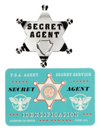Secret agent skilt