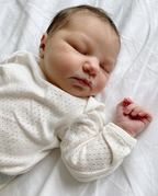 Baby body pointelle - Offwhite