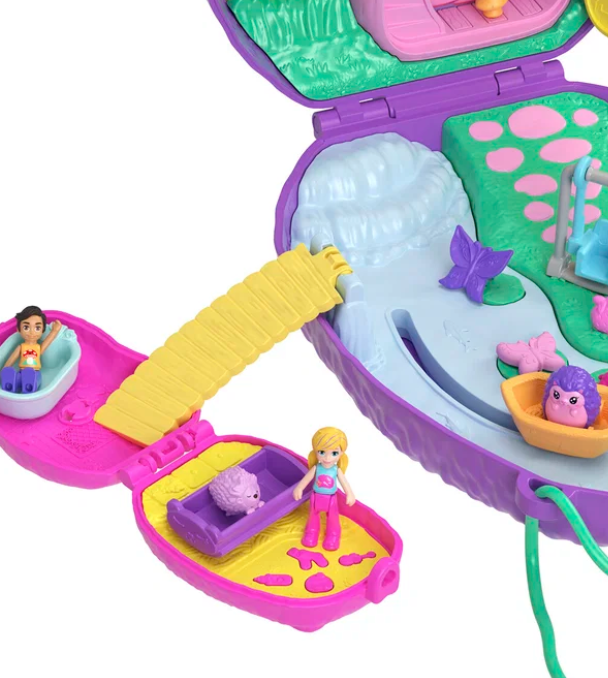 Polly Pocket Pindsvinemor og baby