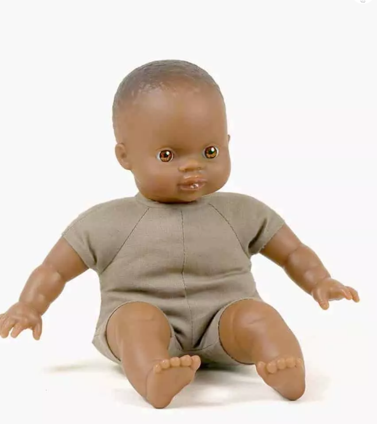 Baby dukke med stofkrop - Ondine