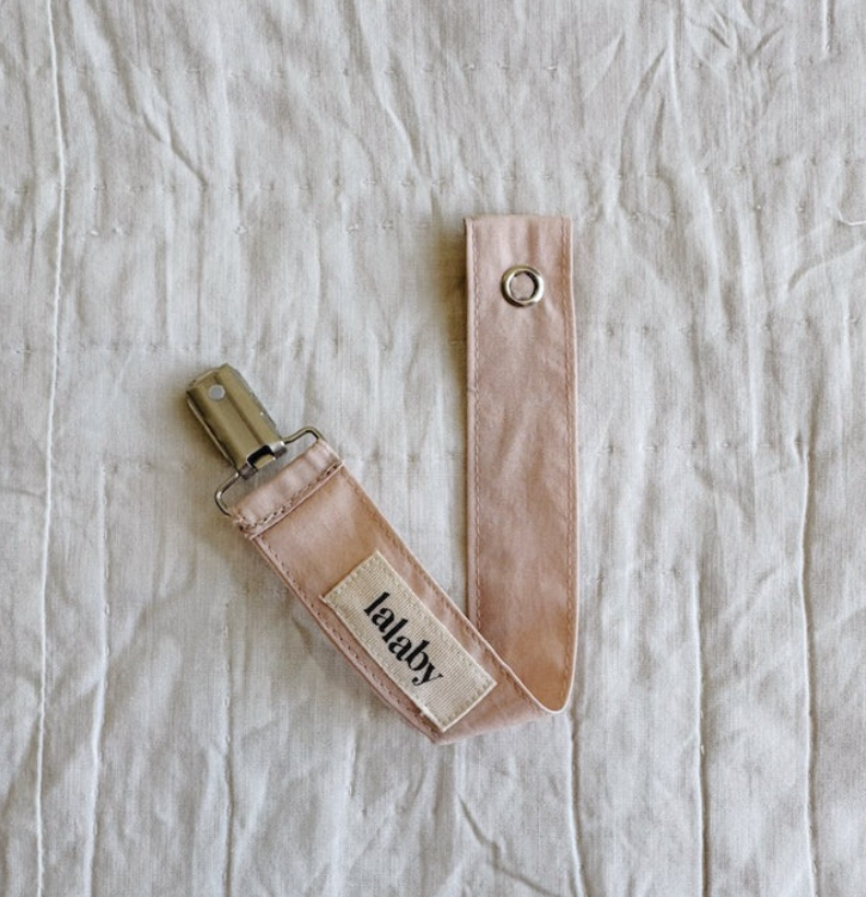 Pacifier clip - Blush