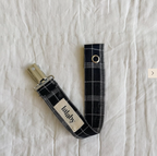 Pacifier clip - Blue check