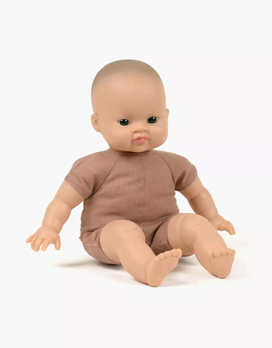Baby dukke med stofkrop - Matteo