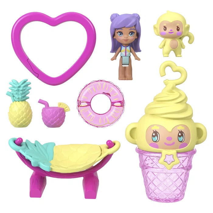 Polly Pocket Pineapple Monkey Compact