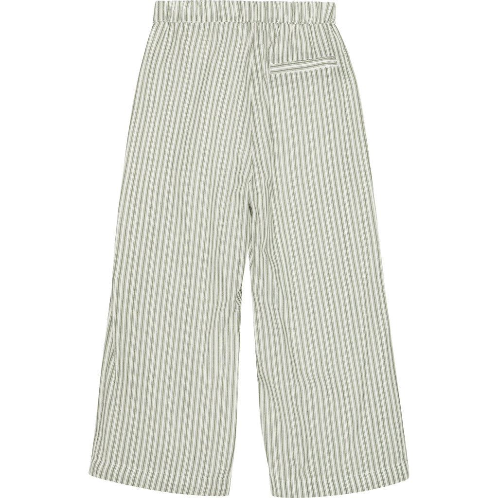 Francis stripe pants - Agave